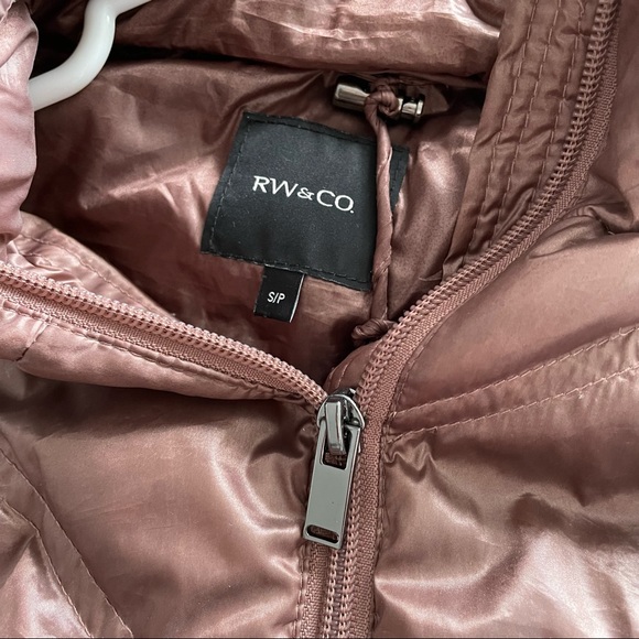 RW&CO Rose Gold Packable Winter Jacket - Picture 3 of 3